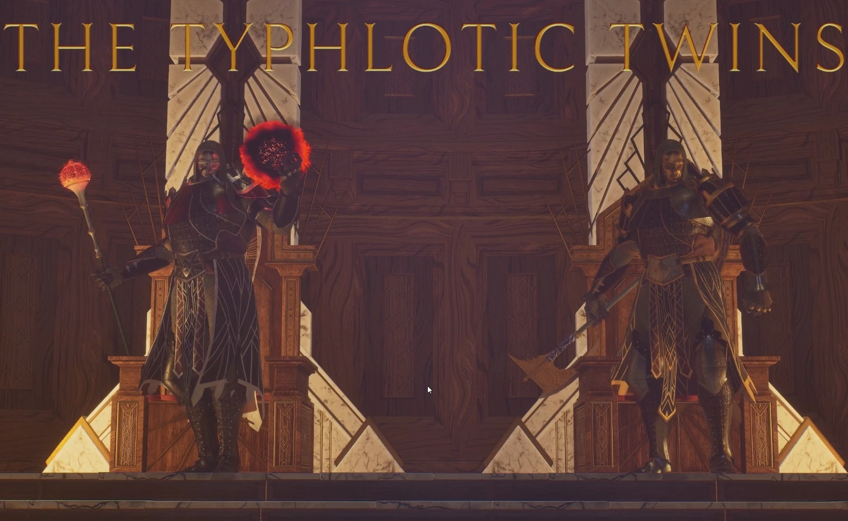 The Typhlotic Twins